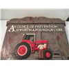Image 2 : IH 1970's (86 series tractor) Dealer sign - plastic - has some cracks