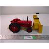 Image 1 : ERTL McCormick WD-9 (with custom built snow blower) - 13" long