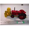 Image 3 : ERTL McCormick WD-9 (with custom built snow blower) - 13" long