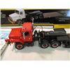 Image 2 : First Gear IH S Series Truck with Tri axle folding gooseneck trailer 1:25 (box is 26" long)