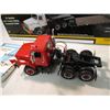 Image 4 : First Gear IH S Series Truck with Tri axle folding gooseneck trailer 1:25 (box is 26" long)