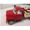 Image 2 : ERTL IHC Loadstar Truck with custom built wooden box + barrels - 15" long