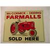 Image 2 : McCormick-Deering Farmalls Sold Here tin sign 10.25x13