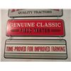 Image 3 : Farmall Quality Tractors Tin sign - 11.5x18.5