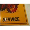 Image 2 : McCormick Deering parts service tin sign - 11x14