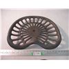Image 1 : Deering cast iron tractor seat