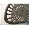 Image 3 : Deering cast iron tractor seat