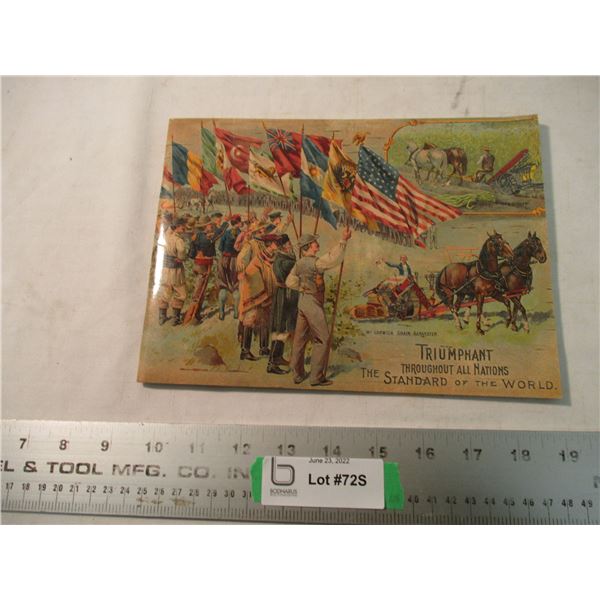 McCormick Triumphant Book 1831-1896 history