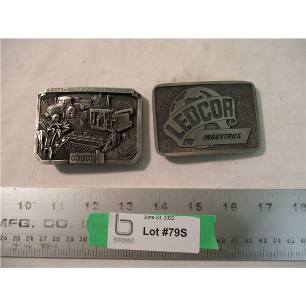 Case IH + Ledcor Industries Belt Buckles