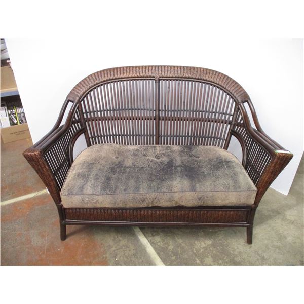 *Wicker loveseat - 56W 38T