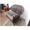 Image 3 : *Wicker loveseat - 56W 38T
