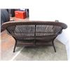 Image 6 : *Wicker loveseat - 56W 38T