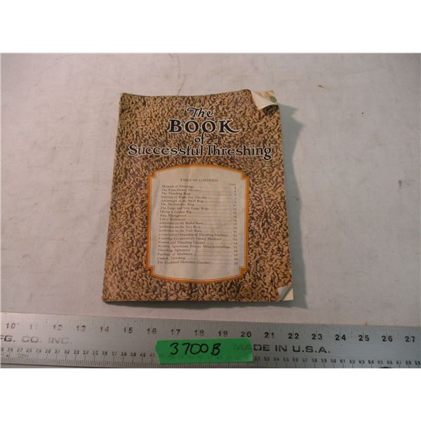 The Book of Successful Threshing (poor condition)
