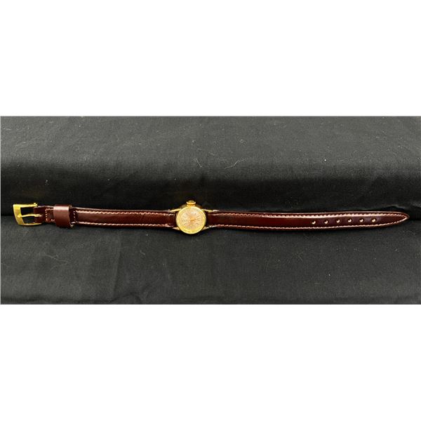 Swiss Incabloc Milus 17 jewel ladies watch