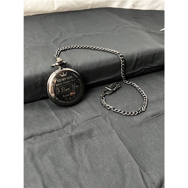 Memory, Hunters case quartz pocket watch