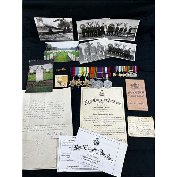 Royal Canadian Air Force - War Medals 