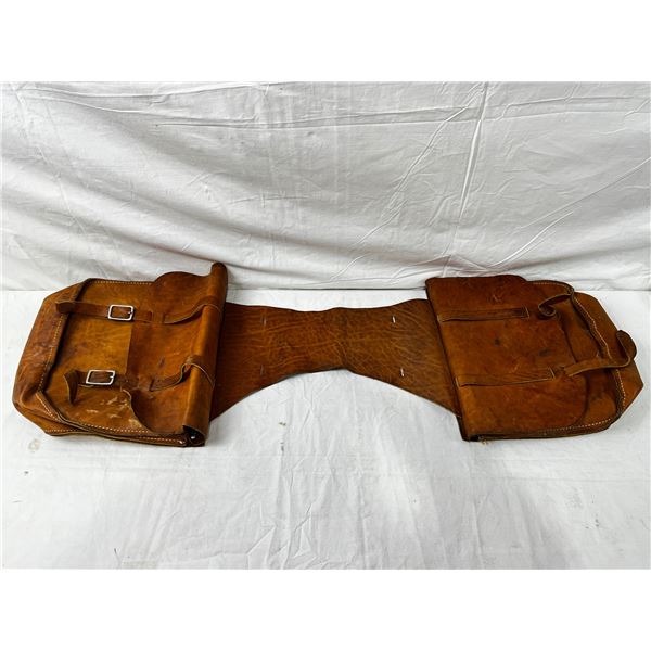 Leather Saddle Bag