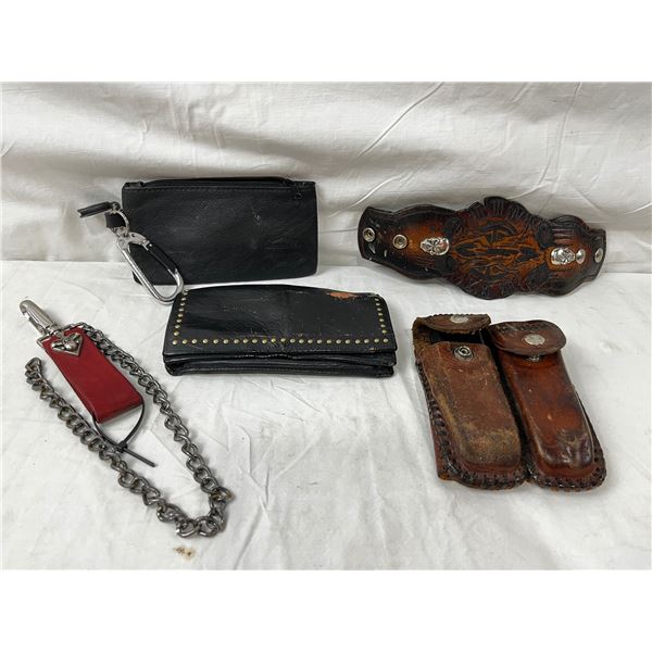Harley Davidson Wallets and Leather Accessories