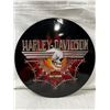 Image 1 : Circular Harley Davidson Tin Sign