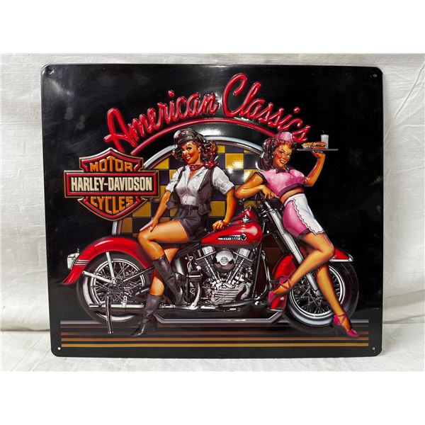 American Classices Harley Davidson Sign