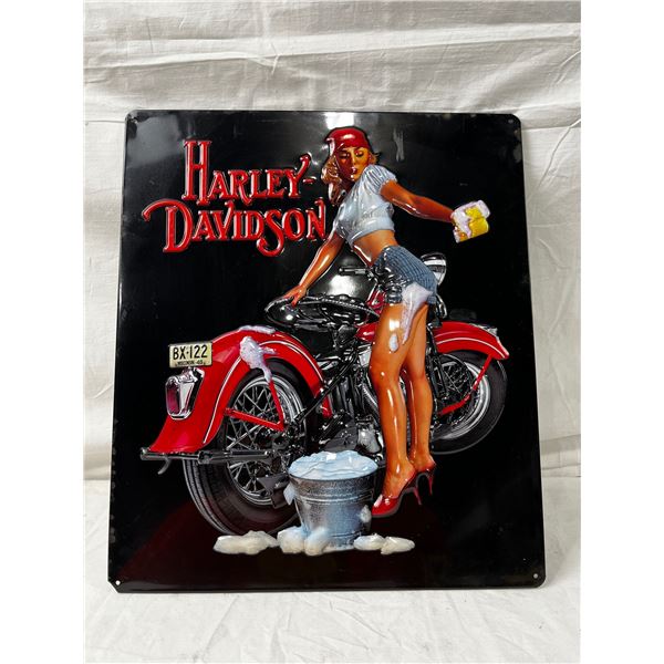 Harley Davidson Tin Sign