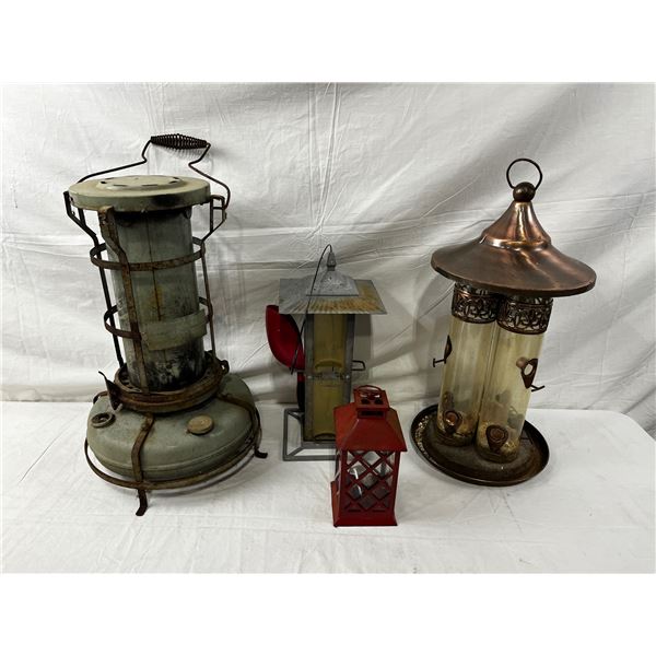 Bird Feeders and Lanterns