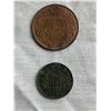 Image 1 : Canada 1920 Large and Small Cent set