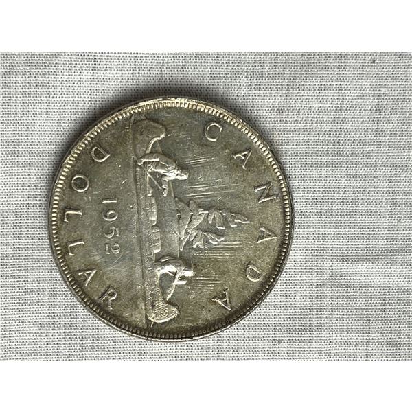 High Grade 1952 Canada Silver Dollar