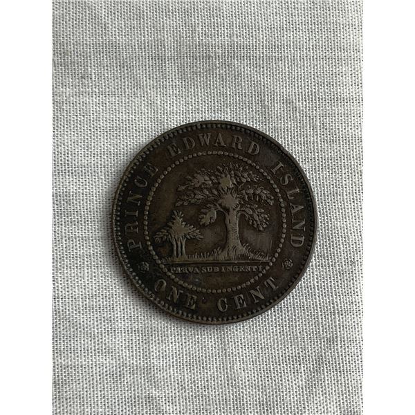 High Grade 1871 Prince Edward Island penny