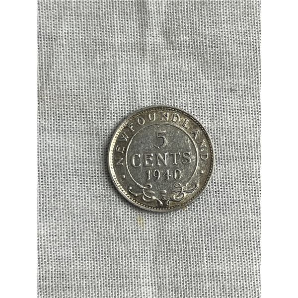 1940 Newfoundland Silver "fishscale"