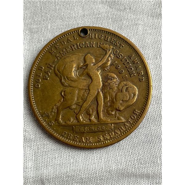 1901 Pan-american expo Gold Medal Award