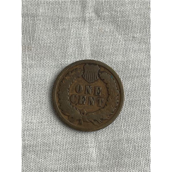 1902 USA Indian Head 1 cent coin