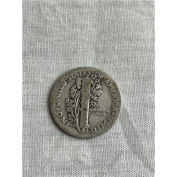 1917 USA Silver Mercury head 10 cent
