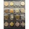 Image 2 : page of vintage mixed trade dollars and tokens