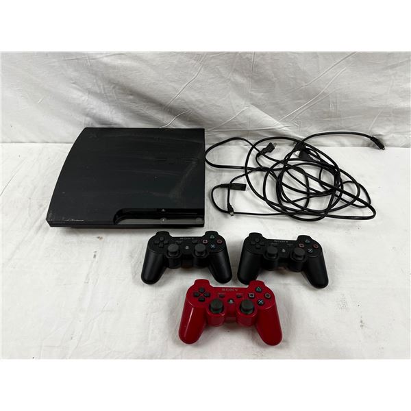 PS3 with 3 Controllers