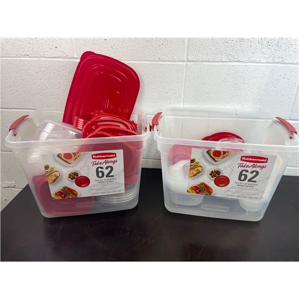 Rubbermaid Containers