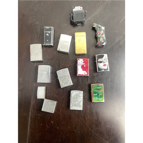 Zippos & Lighters Lot