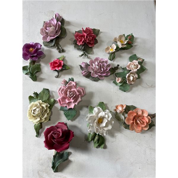Made in Italy Ceramic Flowers