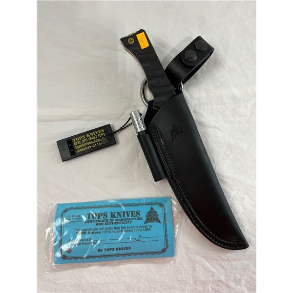 Top Knives Knife, Sharpener & Case Donated by SANG