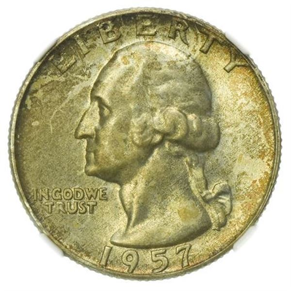 1957-D Washington Quarter NGC MS-66