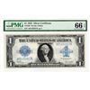 Image 1 : Fr.238 1923 $1 Silver Certificate Woods | White PMG MS-66 EPQ