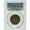 Image 2 : 1812 Classic Head Cent Small Date PCGS Genuine Environmental Damage VF Detail