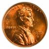 Image 1 : 1970-S/S Lincoln Cent Large Date ANACS MS-65 RD