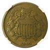 Image 1 : 1864 Small Motto Two Cents NGC VG-10 BN