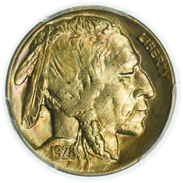 1928-D Buffalo Nickel PCGS MS-65