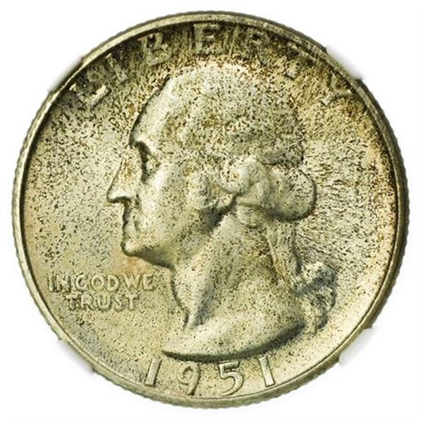 1951-S Washington Quarter NGC MS-66
