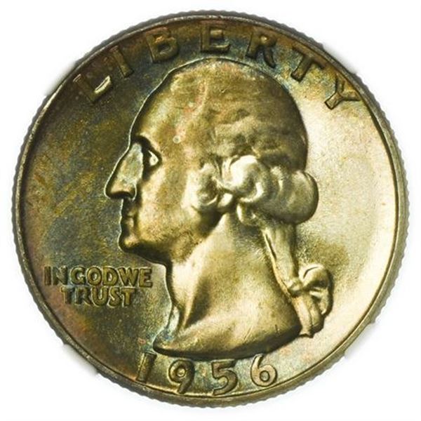 1956 Washington Quarter NGC MS-66