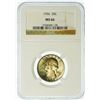 Image 2 : 1956 Washington Quarter NGC MS-66
