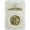 Image 2 : 1957 Franklin Half Dollar NGC MS-65