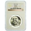 Image 2 : 1962 Franklin Half Dollar NGC MS-64